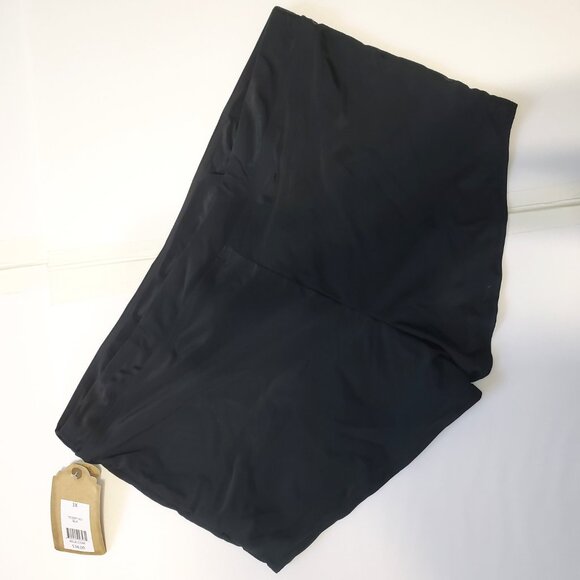 Black Women's Tankini Swimsuit 3X Plus Size Swim Shorts True Craft 2 Piece Suit - Picture 13 of 15